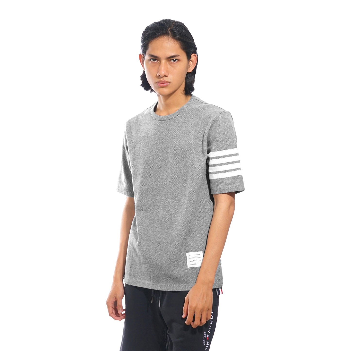 TBN Bar Stripe Cotton T-Shirt