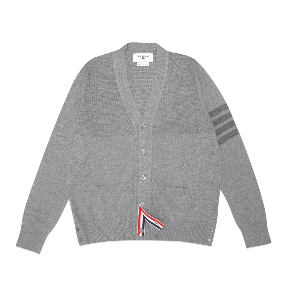 TBN Half Waffle Knit Cardigan