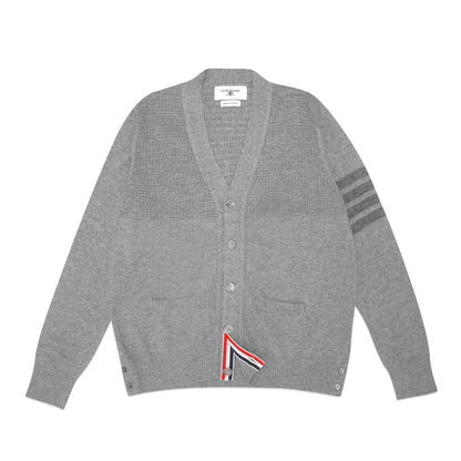 TBN Half Waffle Knit Cardigan