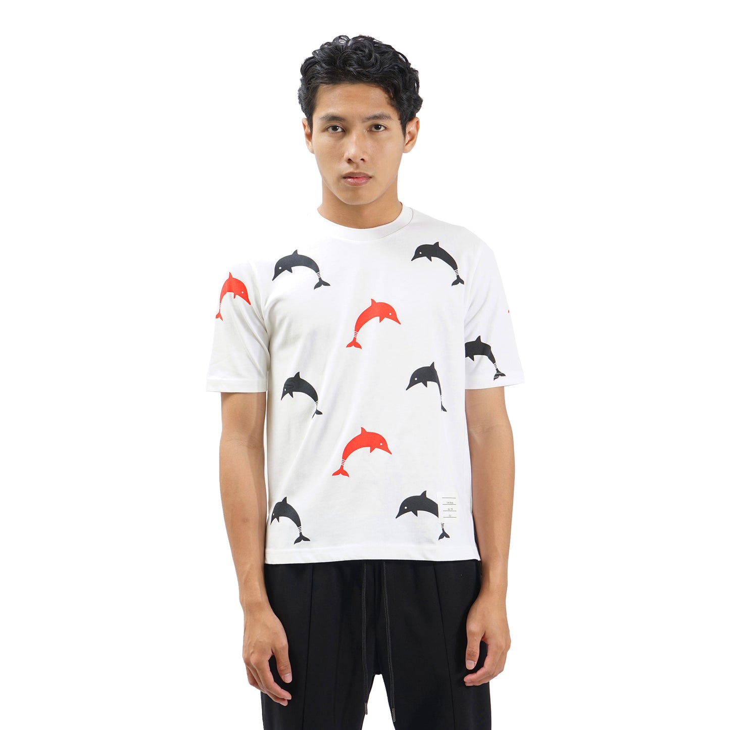 TBN Dolphin Icon Print T-Shirt