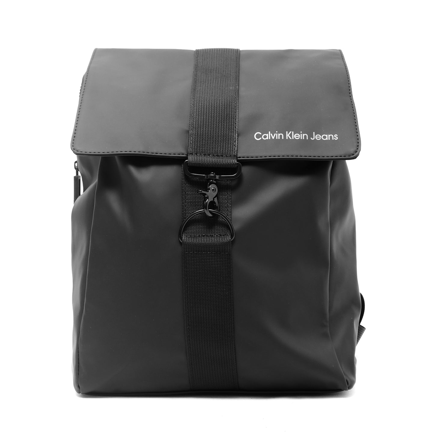 CK Metal Hook Flap Backpack