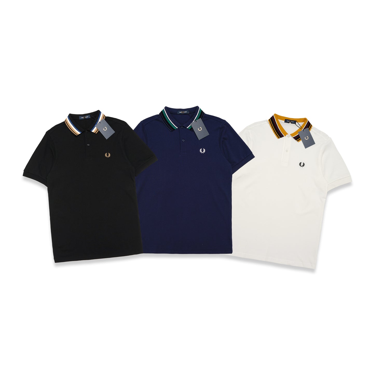 FPR Multicolor Stripe Collar Polo Shirt