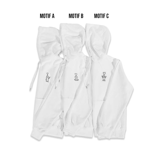 AM1 X Jean Jullien Hoodie White