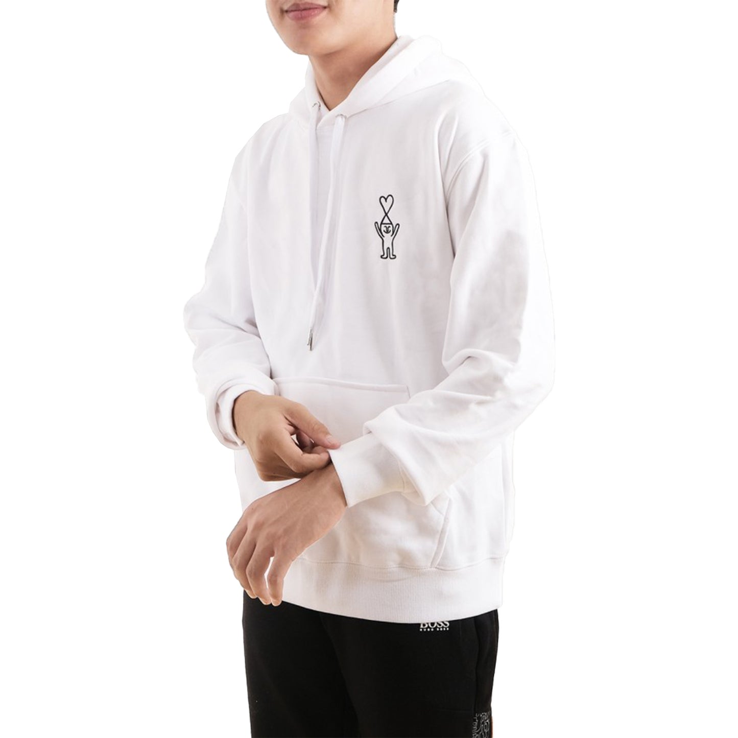 AM1 X Jean Jullien Hoodie White