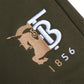 BRBRY TB 1856 Embroidered Logo Shorts