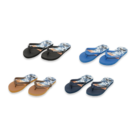 QKSV Beach Graphic Flip Flops