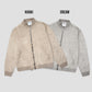 ZRA Faux Suede Bomber Jacket