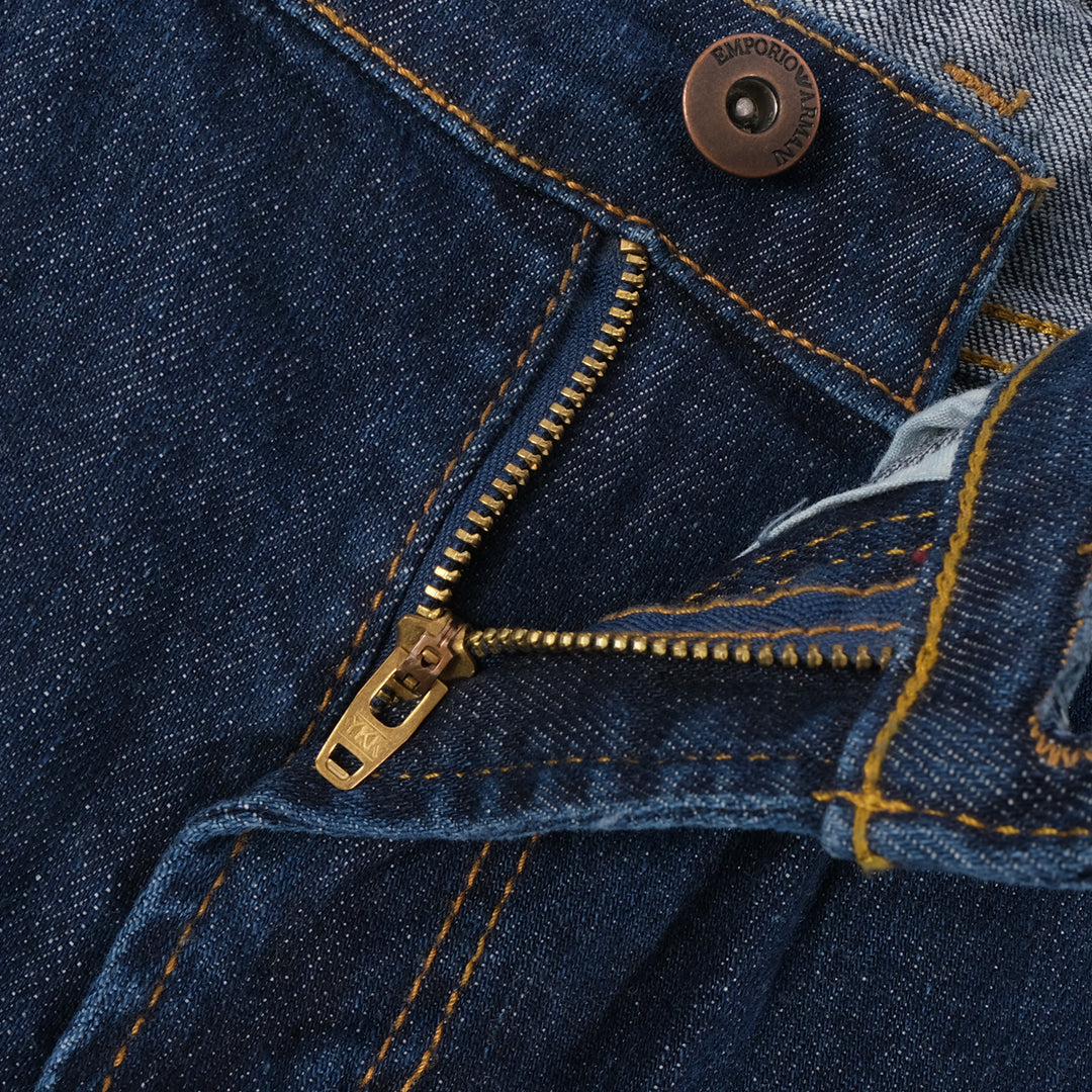 EAM Slim Fit Ankle Jeans Indigo