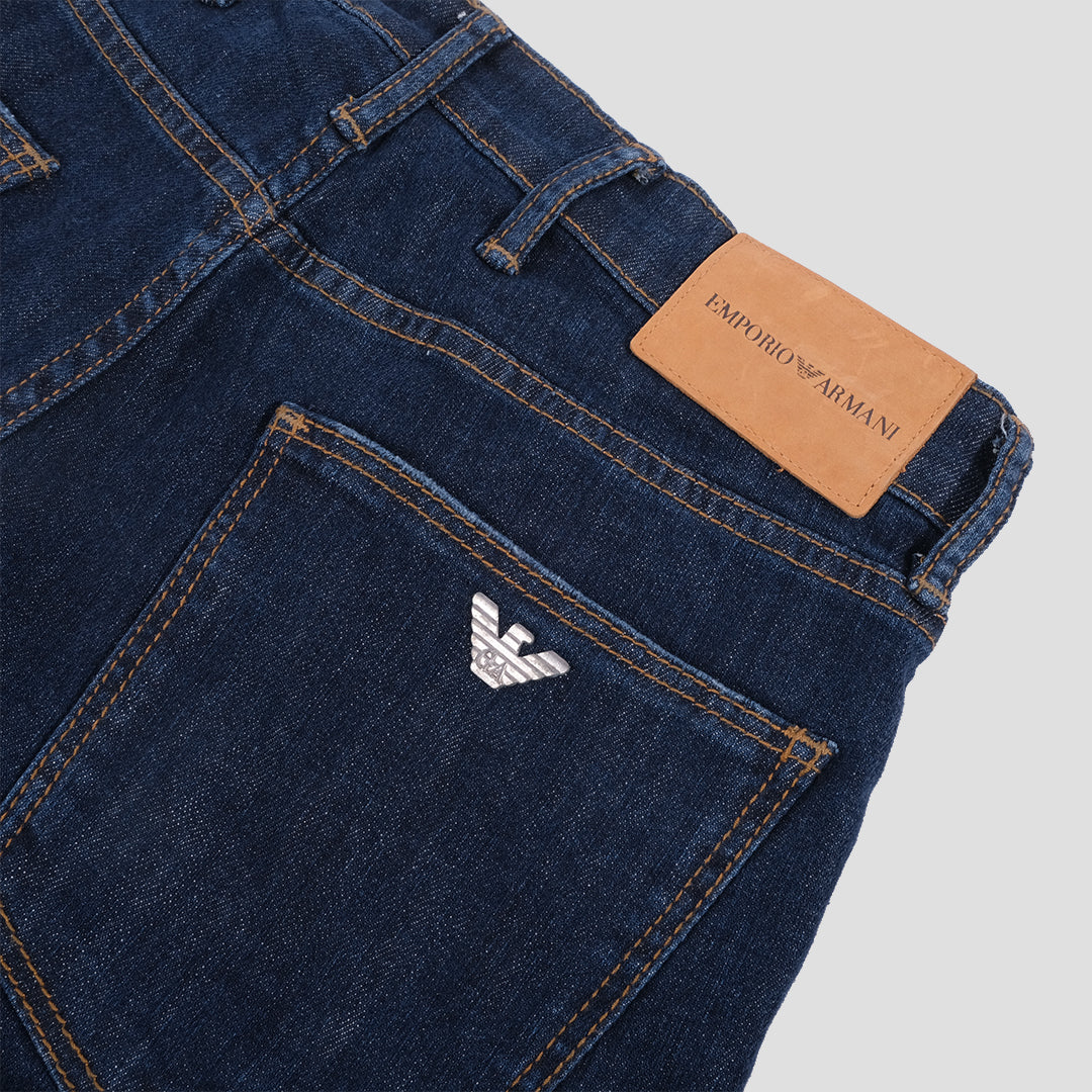 EAM Slim Fit Ankle Jeans Indigo