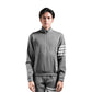 TBN Bar Stripe Jersey Half Zip Jacket