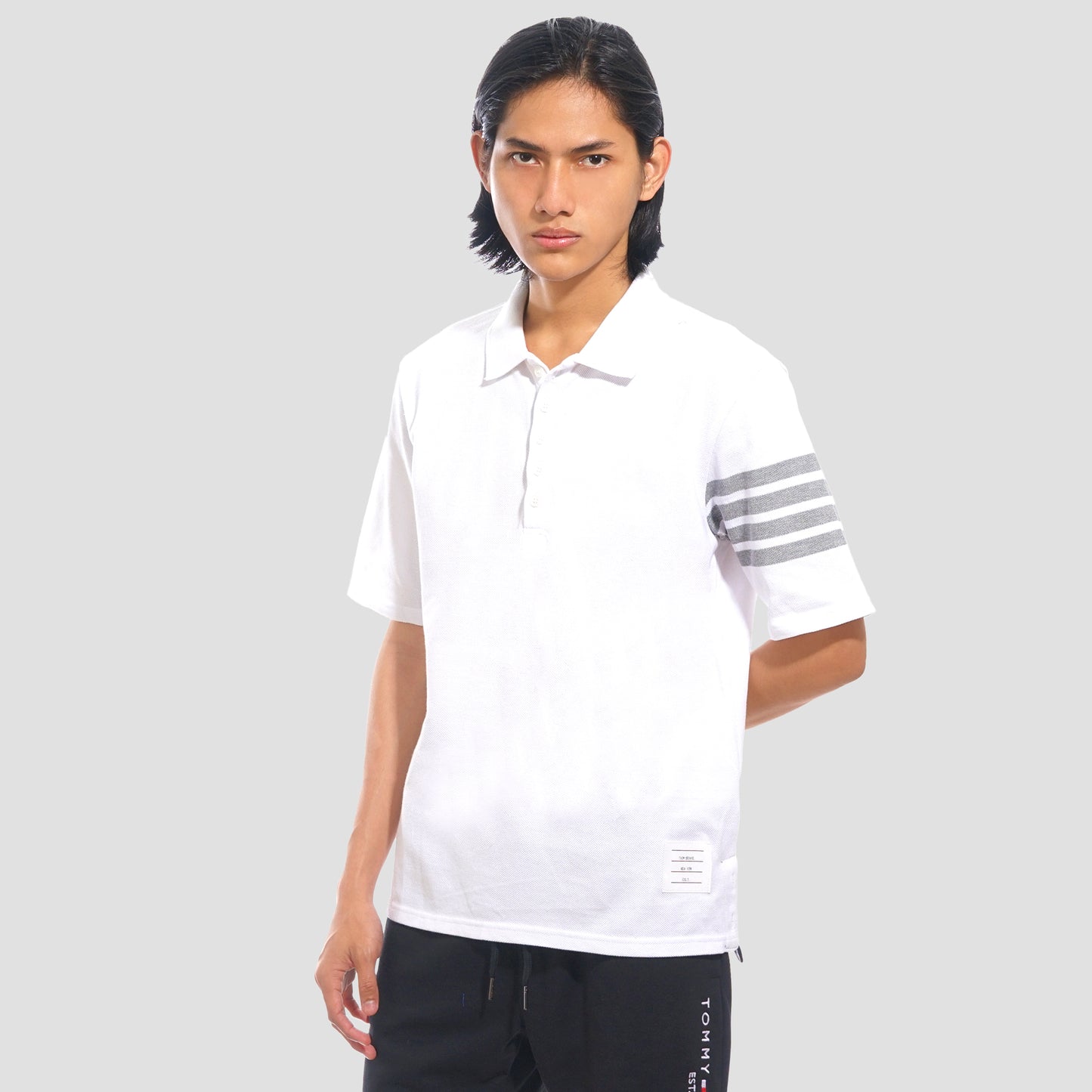 TBN Bar Stripe Polo Shirt