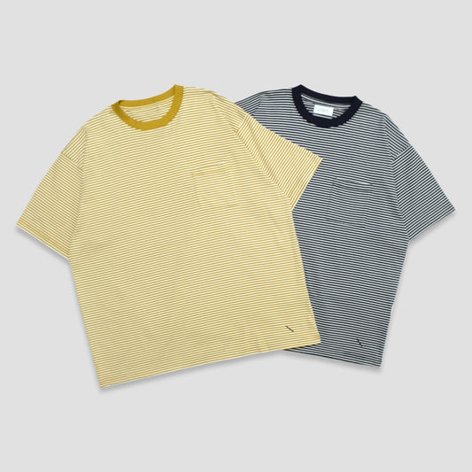 Saturday NYC Striped Pocket T-Shirt