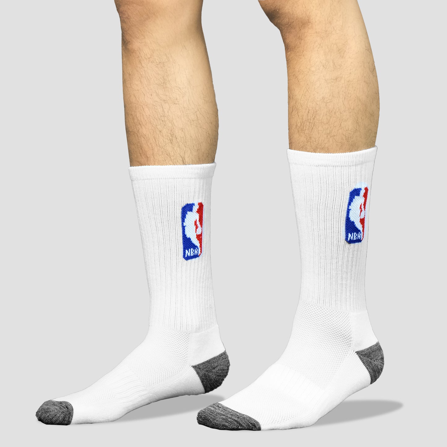 NBA Logo Mid Socks 3-Pair Pack