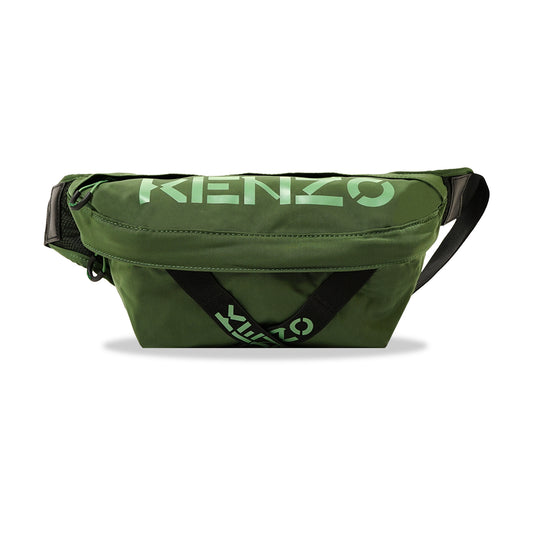 KNZ Elastic Cross Logo Belt Bag