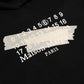 MM6 by MM Tape Number Logo Hoodie