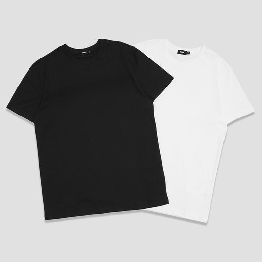 FOLX Regular Fit Mercerised Cotton T-Shirt