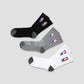 NBA Logo Mid Socks 3-Pair Pack