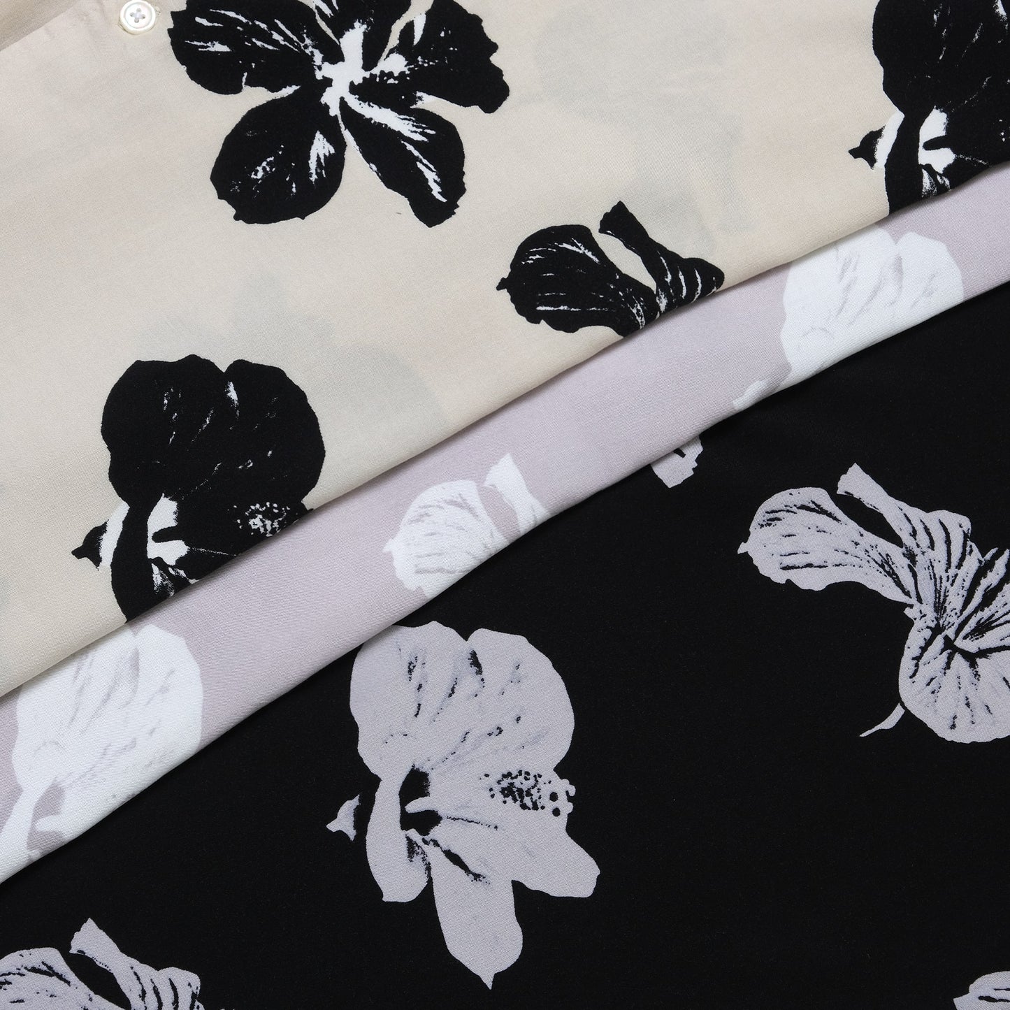 Brooklyn Cloth Floral Print Rayon Short Sleeve Shirt