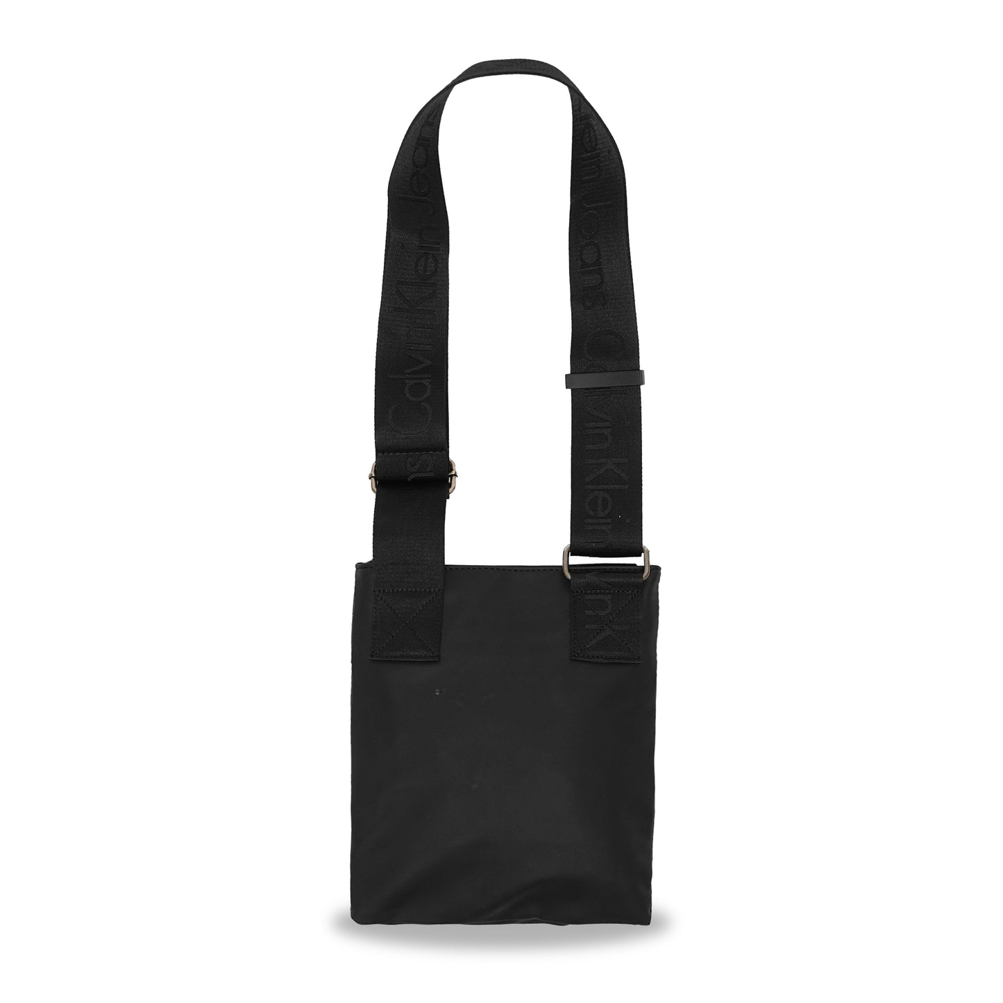 CK Vertical Logo Flat Crossbody Bag