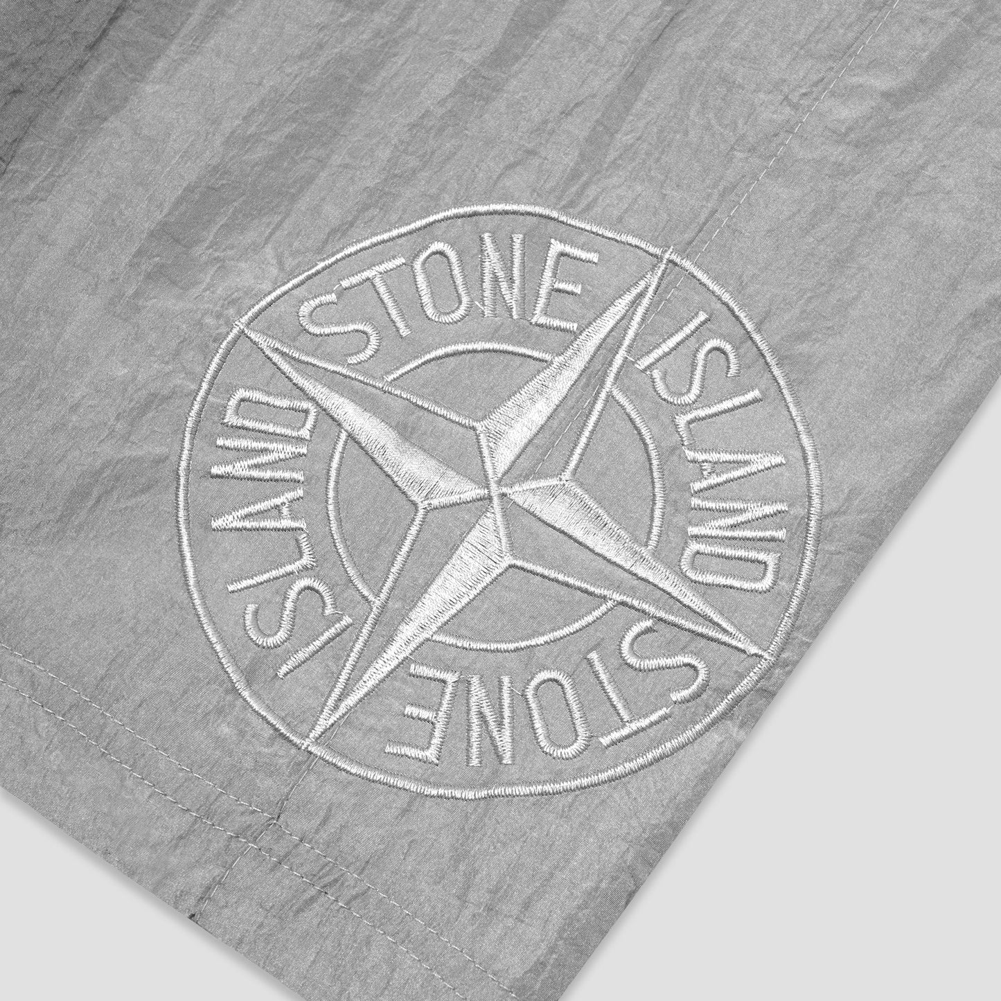 SIL Tonal Embroidery Logo Nylon Shorts