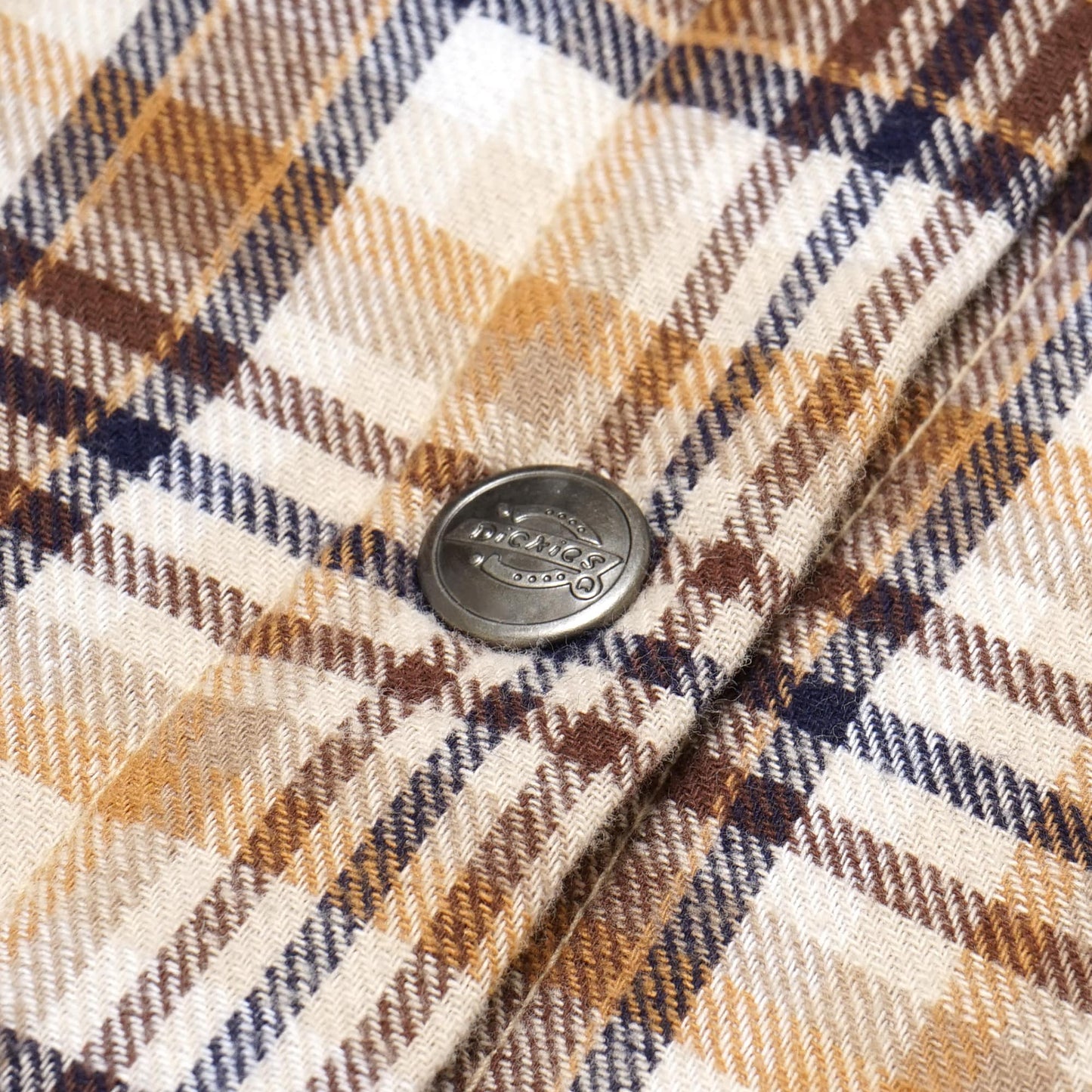 Dickies Flannel Quilted Lined Shirt Jacket