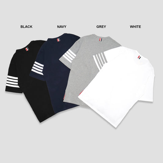 TBN Bar Stripe Pique T-Shirt