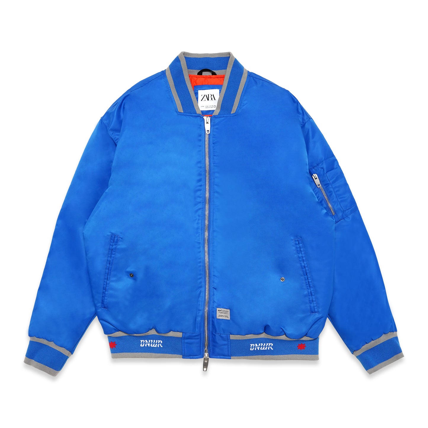 ZRA Since 1975 Padded Bomber Jacket