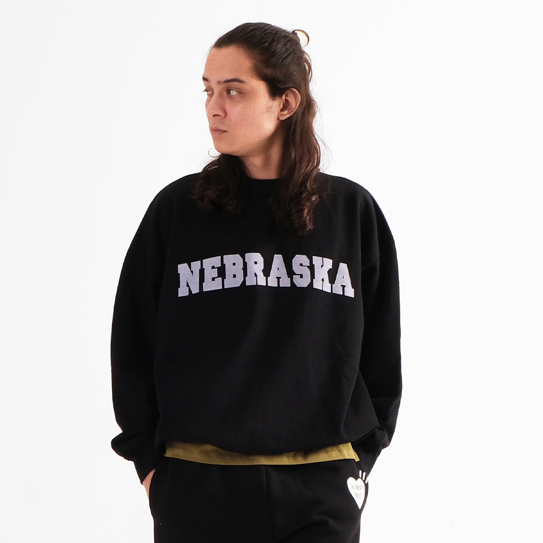 Raf simons hot sale nebraska sweatshirt