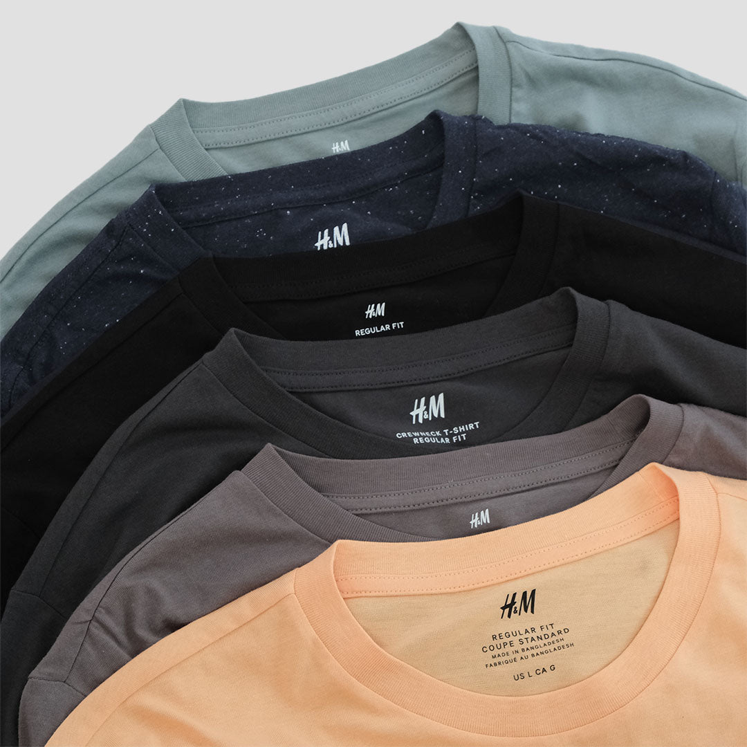 H&M Regular Fit Crewneck T-Shirt