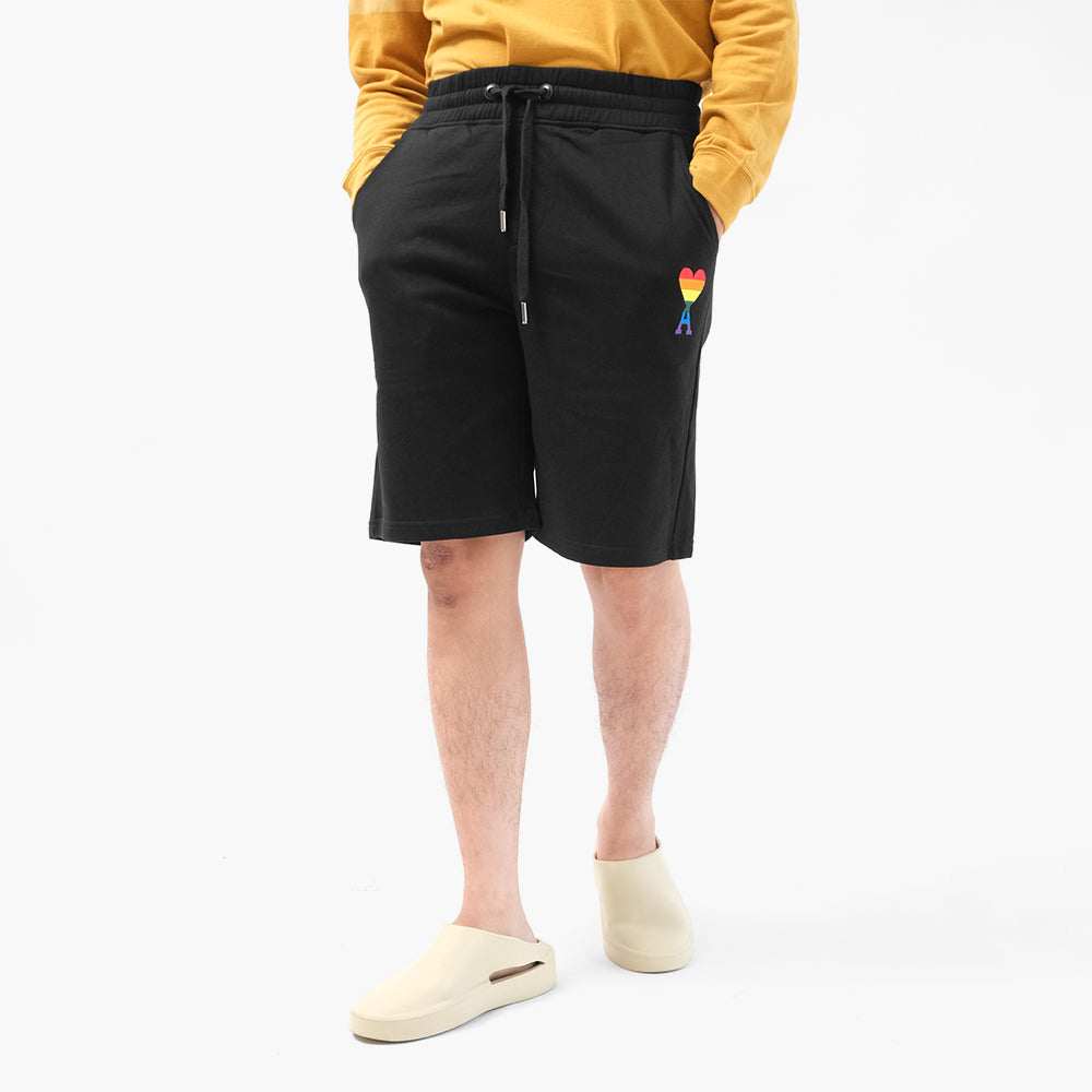 AM1 Rainbow Heart Logo Shorts