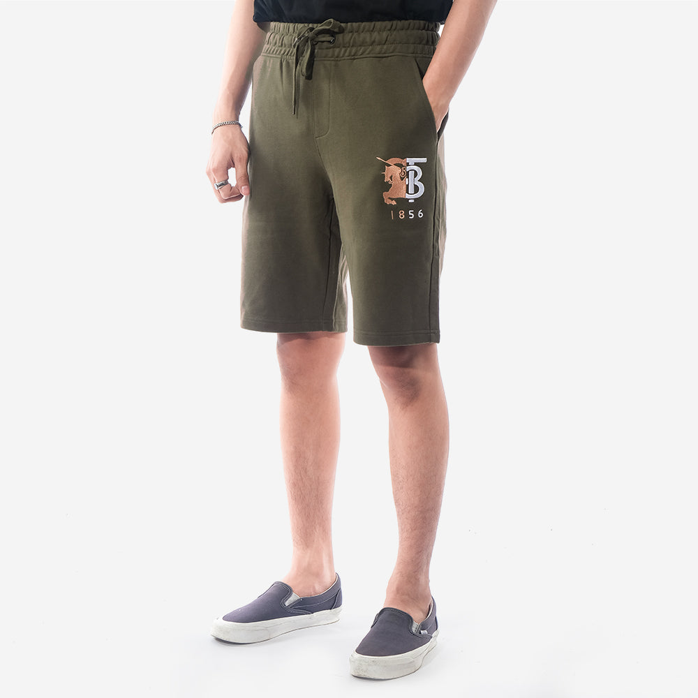 BBR TB 1856 Embroidered Logo Shorts