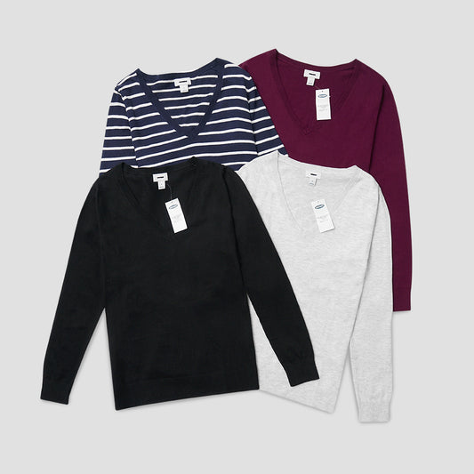 ONV V-Neck Knit Sweater