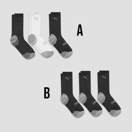 PMA Long Crew Socks 3-Pair Set