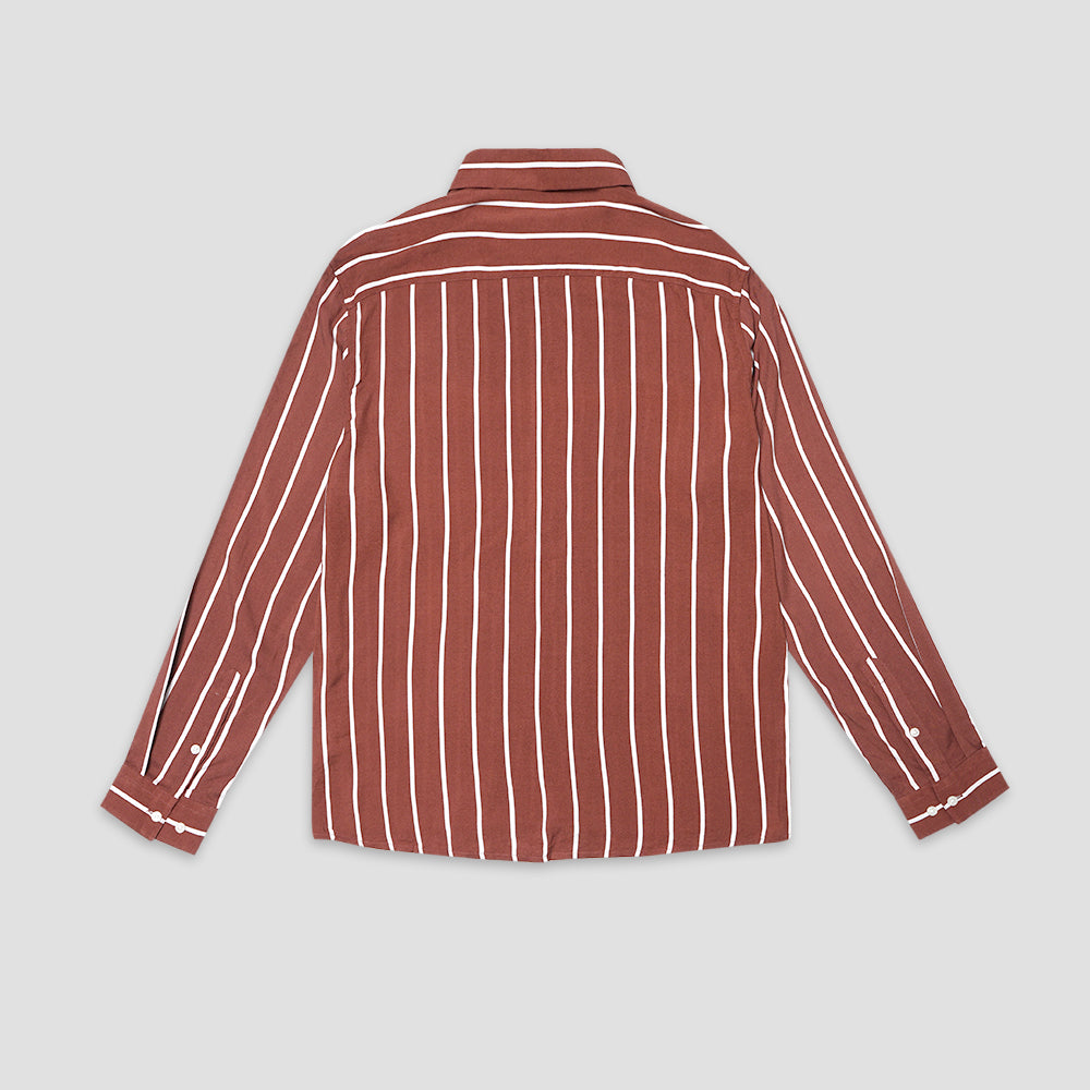 H&M Small Vertical Stripes Long Sleeve Shirt