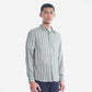 H&M Small Vertical Stripes Long Sleeve Shirt