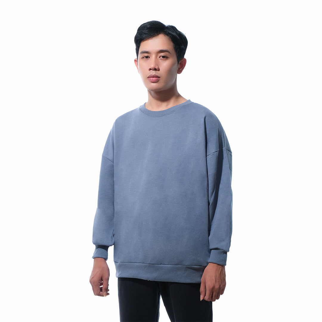 Nano Universe Oversize Solid Sweatshirt