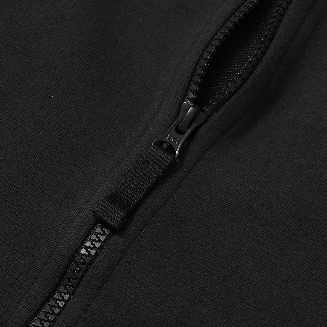 SIL Logo Patch Zip-Up Bomber Jacket