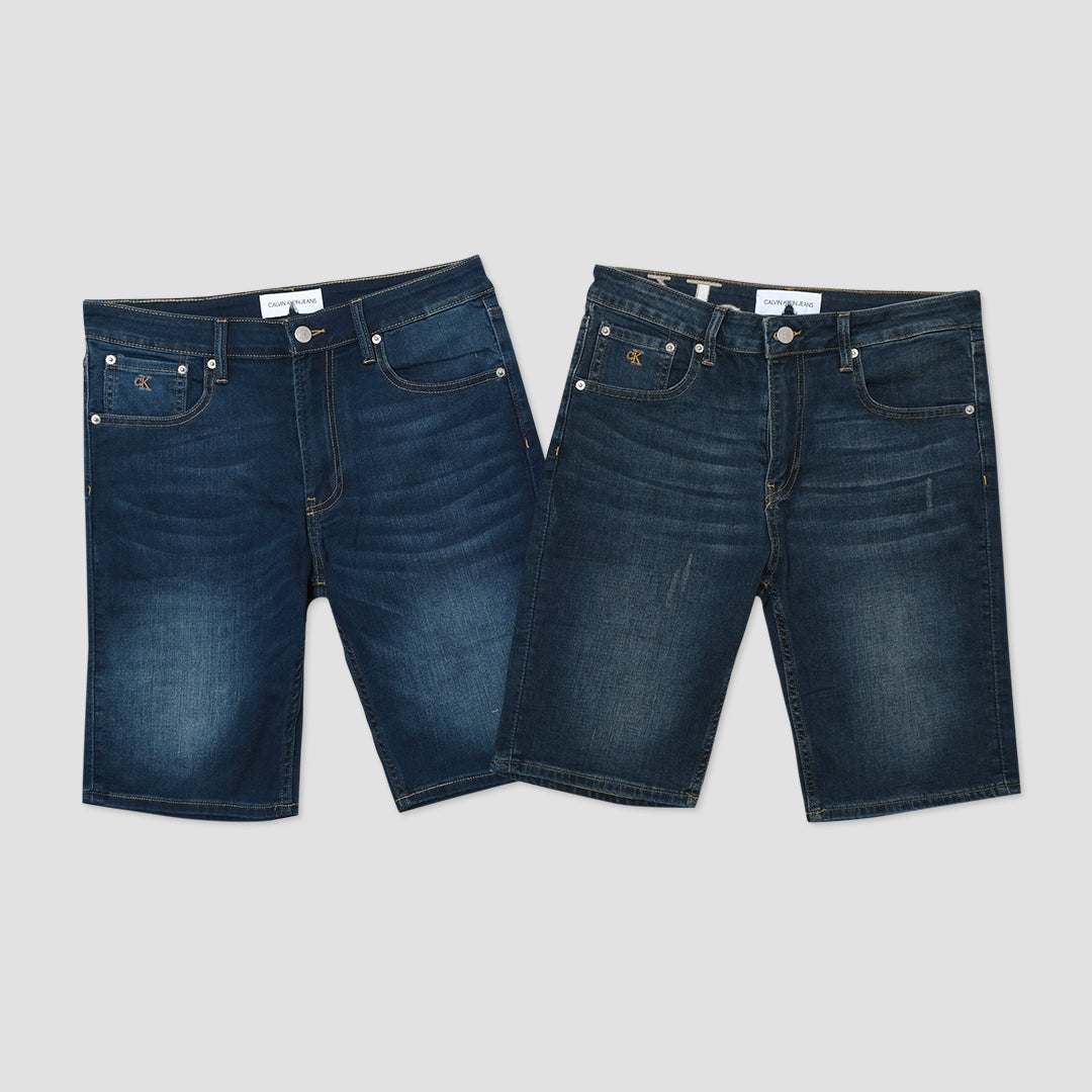 CKL Classic Stretch Denim Shorts