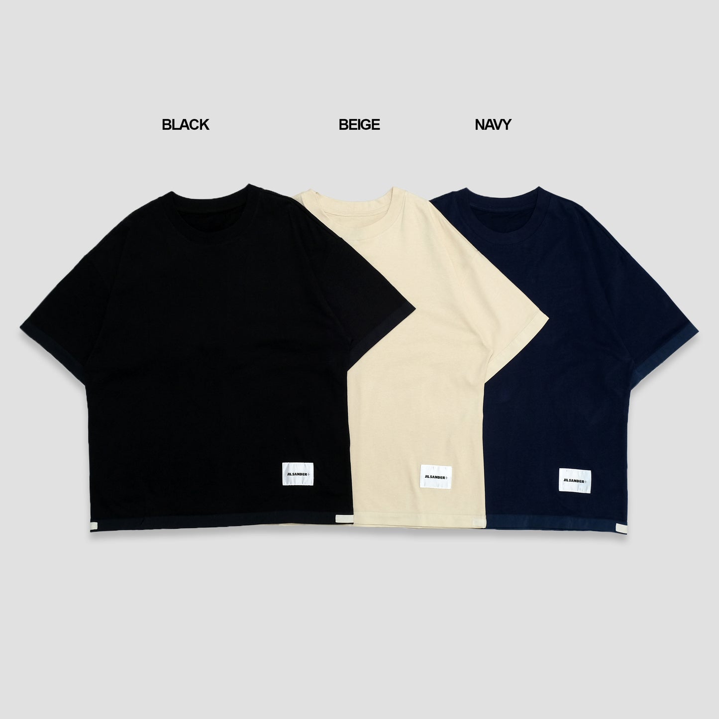 JSD Boxy Bottom Patch Logo T-Shirt